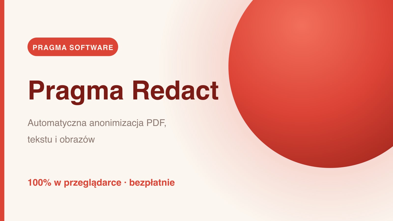Pragma Redact - automatyczne maskowanie danych wrażliwych w dokumencie PDF